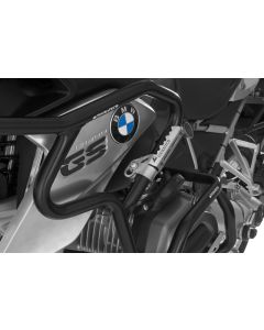 Motorway pegs for 25 mm diameter tubes, p.ex. for BMW R1200GS from 2013, Triumph Tiger Explorer, KTM LC8